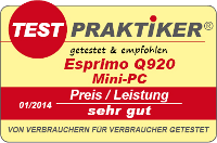 testmarke esprimo q920