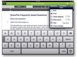 ShareFile Mobile Content Editor