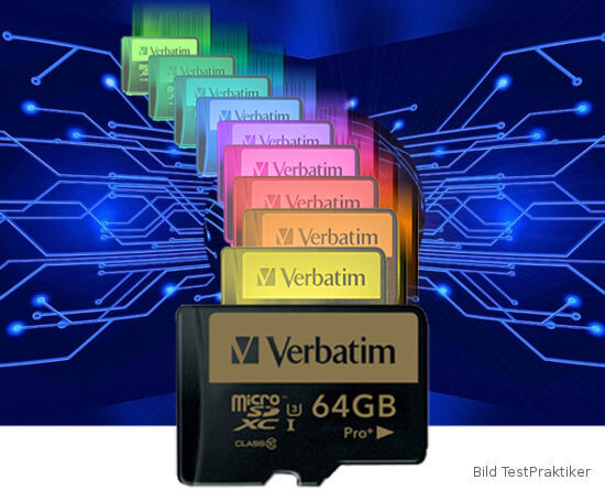 Verbatim Pro U3 Micro SDHC