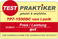 testmarke i-onik tp7 1500dc