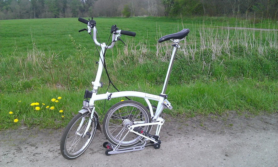 Brompton Fahrrad Test