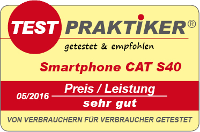 testmarke smarphone cat s40