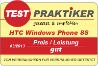 testmarke htc windows phone 8s